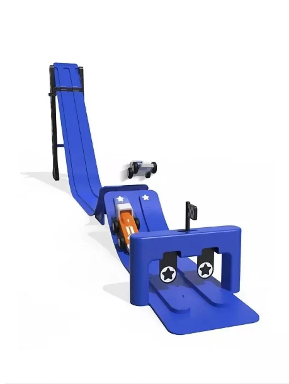 Downhill Derby Race Track Set - Blue